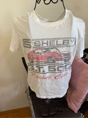 Selby 100% Cotton Graphic Tee - Red GT500 racing Car Design